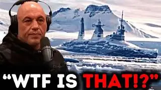 JRE: "Drone Flew Over The Ice Wall Of Antartica And Captured The Most Shocking Footage Ever... "