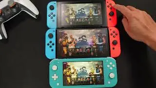 Mortal Kombat 1 - Switch Lite vs Standard vs Oled - Speed Test Comparison