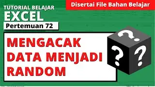 Cara Mengacak Data Excel jadi Random pake Rumus RAND