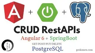 Spring Boot + Angular 6 example | Spring Data JPA + REST + PostgreSQL CRUD example