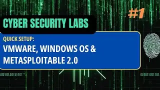 Download and Install VMWare Pro 17, Windows 10, and Metasploitable 2.0