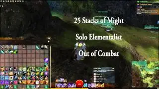 Guildwars2 - Tips&Tricks #1: Stacking 25 Might for your party as Elementalist