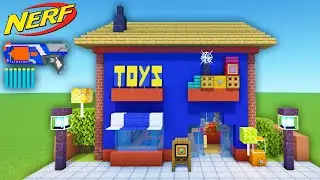 Minecraft Tutorial: How To Make A Toy Store 2022 City Tutorial