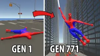 AI Learns To Swing Like Spiderman