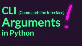 Use Command-line Interface (CLI) Arguments via Pythons sys.argv to Write Flexible Terminal Scripts