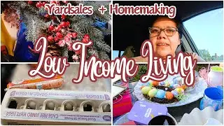 SAVING MONEY BY SHOPPING AT YARD SALES | YARD SALE FINDS AND HAUL!