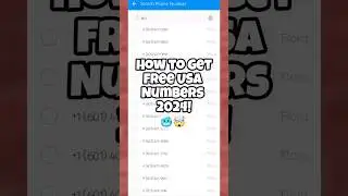 How to Get a Free USA Phone Number for SMS Verification | Free US Number for Apps & Websites