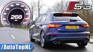 2021 AUDI S3 ACCELERATION TOP SPEED & SOUND by AutoTopNL