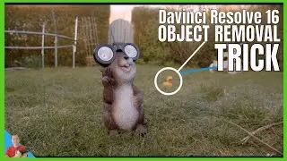 Davinci Resolve 16 remove junk part 4 using object removal