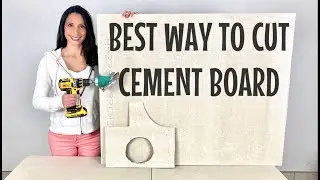 Best way to cut Cement Board