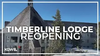 Timberline Lodge set to reopen Sunday after fire