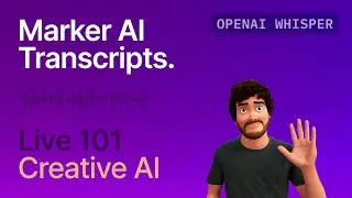 Live 101: Marker AI TRANSCRIPTS with OpenAI WHISPER, OBS & FFmpeg