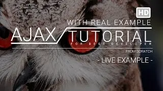 Ajax Tutorial | Complete Ajax Tutorial | Ajax For Beginners