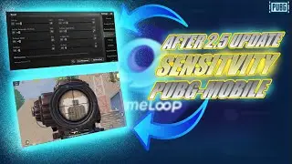 ✅2 5 Update Best Sensitivity Settings For Gameloop Emulator PUBG Mobile 2023 NormalMouse pc  MRRJAY