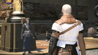 Final Fantasy XIV: A Realm Reborn - Wymond in Ul'dah Introduction Chat Sequence HD Gameplay