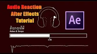 Tutorial After Effects |  Audio React Any Object   Audio Reaction