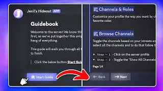 How to Make a Discord PAGINATION Guidebook using Sapphire Bot