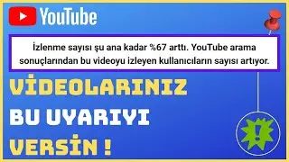 YOUTUBE (BAŞLIK,AÇIKLAMA,ETİKET)  YOUTUBE ANAHTAR KELİME NASIL YAZILIR ?  Youtube İzlenme Arttırma