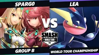 SWT Championship Group B - Spargo (Pyra Mythra) Vs. Lea (Greninja) SSBU Ultimate Tournament