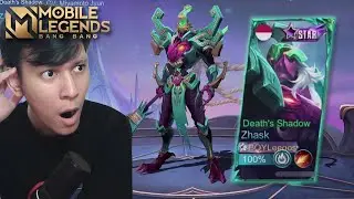 REVIEW SKIN STARLIGHT ZHASK DEATH'S SHADOW | MOBILE LEGENDS #MLBBIDCreator #ZHASK #SKINZHASK