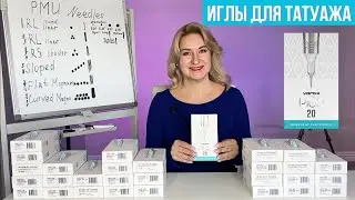 САМАЯ Подробная инструкция об Иглах для Перманентного макияжа (конфигурации, диаметр, заточки игл)