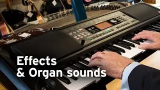 Korg EK-50 Features - Effects and organ sounds