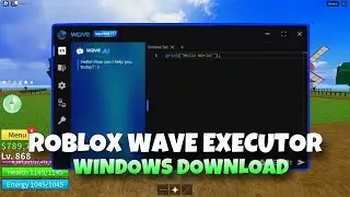 HOW TO DOWNLOAD WAVE EXECUTOR ROBLOX FOR WINDOWS/PC