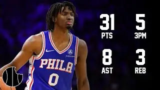 Tyrese Maxey Highlights | 76ers vs. Lakers | 27th Nov 2023