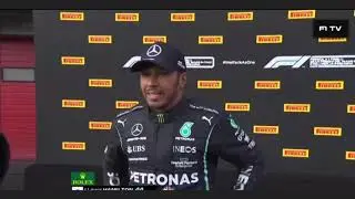 Max Verstappen, Lewis Hamilton, Lando Norris post-race interview I 2021 Imola GP