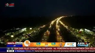 Kemacetan Arus Balik Lebaran di Ruas Tol Cipali