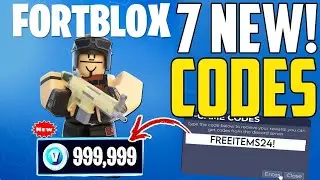 *NEW* ALL WORKING CODES FOR FORTBLOX IN 2024! ROBLOX FORTBLOX CODES