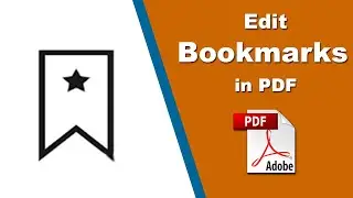 How to Edit Bookmarks in PDF with Adobe Acrobat Pro 2020