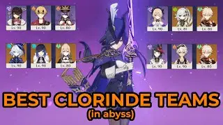 Best Clorinde Teams Showcase in Spiral Abyss - Genshin Impact