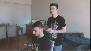 ASMR Turkish Barber Face Massage, Head Massage and Body Massage (Crazy Barber Tunahan)