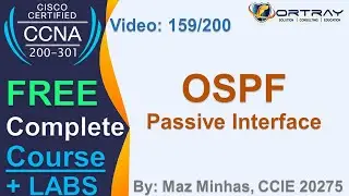 Free CCNA | 159- OSPF Passive Interface | Day 7 | CCNA 200-301 Complete Course