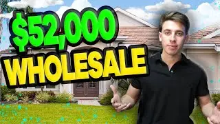 My $52,000 Virtual Wholesale Deal In Real Estate! (Start To Finish First Deal 2024)