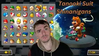 Tanooki Mario Gave Me Good Luck! Mario Kart 8 Online