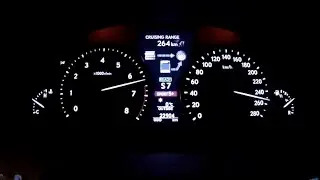 Lexus LS600h L - acceleration 0-250 km/h. 0-100 km/h, 0-400 m, racelogic