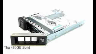Servers4less.com offers Dell 400-AFMZ 480GB 6Gbps MLC SATA Internal Solid State Drive Hybrid Kit