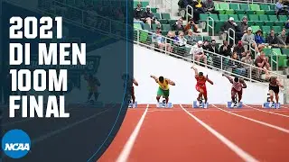 Men's 100m - 2021 NCAA track and field championship