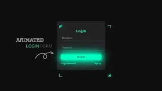 How To Make Neon Login Form Using HTML CSS With Source Code |#frontend #webdevelopement #loginform