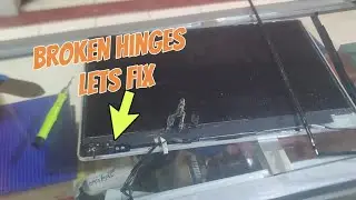 HOW TO FIX  HINGES LAPTOP // BROKEN HINGES