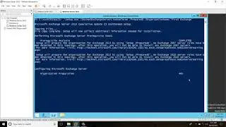 prepare Active Directory for exchange server 2013 cu23 installation VIDEO 9