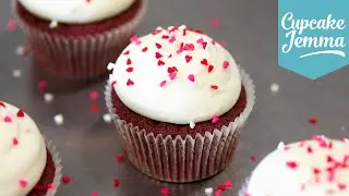 Perfect Red Velvet Cupcake Recipe | Cupcake Jemma