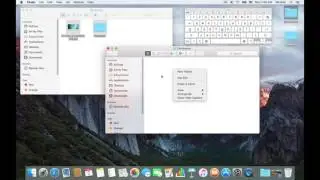 How to cut-paste (or move) files on Mac OS X