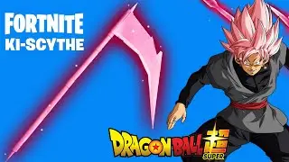 DIY Ki-Scythe Black Goku Dragon Ball Super || Paper Fortnite Ki-Scythe pickaxe