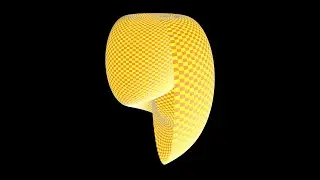 ThreeD Parametric Curve 03 Example From Sphere With Manim Community | With Code