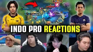 INDO PRO AND STREAMER REACTION TO FNATIC ONIC VS LIQUID PH...😮😮