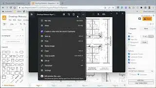 Printing to fit page in diagrams.net