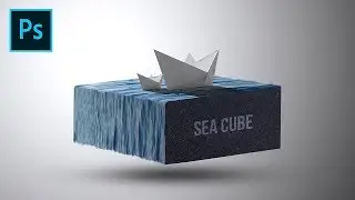 SEA CUBE - Photoshop 3D Manipulation Tutorial